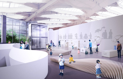 Press kit | 1057-06 - Press release | Montreal Biodome Science Museum Renewal - KANVA in collaboration with NEUF architect(e)s - Institutional Architecture - Mezzanine&nbsp; - Photo credit: KANVA