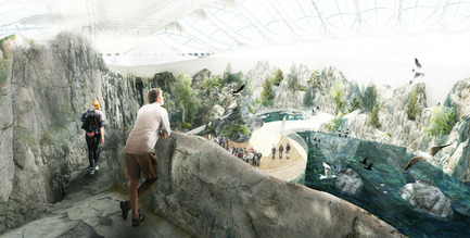 Press kit | 1057-06 - Press release | Montreal Biodome Science Museum Renewal - KANVA in collaboration with NEUF architect(e)s - Institutional Architecture - St-Lawrence River Ecosystem - Photo credit: KANVA