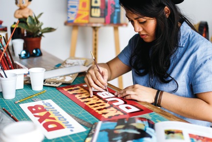 Press kit | 1834-06 - Press release | Announcing Dubai Design Week 2016 - Dubai Design Week - Event + Exhibition - Ape Creative presents 'Byahe: A Typographic Exploration' at FN Designs, Alserkal Avenue - Photo credit: Dubai Design Week