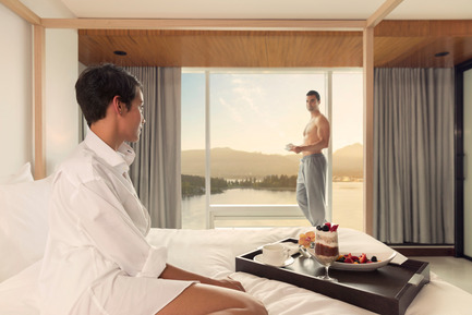 Dossier de presse | 2065-01 - Communiqué de presse | ‘The Owner’s Suite Collection’ is Unveiled   at Fairmont Pacific Rim in Vancouver, Canada - Fairmont Pacific Rim - Design d’intérieur commercial - Breakfast in Bed - Lifestyle - Crédit photo : Fairmont Pacific Rim