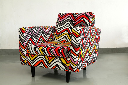 Press kit | 1834-08 - Press release | Destination At Downtown Design: Showcasing Stand-Out Design From Around The World - Downtown Design - Event + Exhibition - Addis Ababa Design Week, Actuel Makeda Armchair by Hamere - Photo credit: Downtown Design