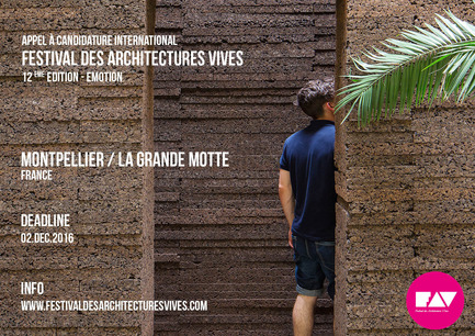 Dossier de presse | 982-31 - Communiqué de presse | Appel à candidature - FAV 2017 - Association Champ Libre - Festival des Architectures Vives (FAV) - Concours - Appel à candidature FAV 2017 - Crédit photo :  (c)FAV /Photoarchitecture 