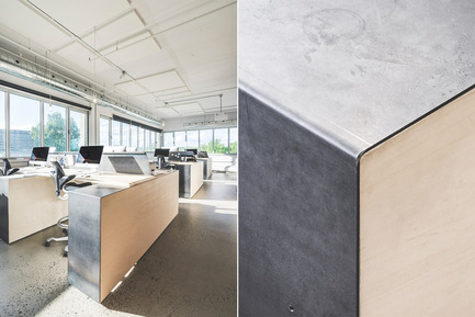 Dossier de presse | 1142-05 - Communiqué de presse | Piknic Électronik Montréal - L. McComber - Design d’intérieur commercial - Stations de travail - Crédit photo : Raphël Thibodeau