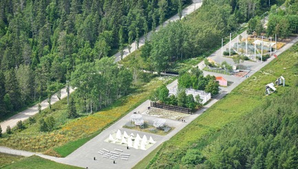 Press kit | 837-18 - Press release | Call for proposals - 18th International Garden Festival - International Garden Festival / Reford Gardens - Competition -  North-South axis of the International Garden Festival 2016  - Photo credit: Pierre Lahoud
