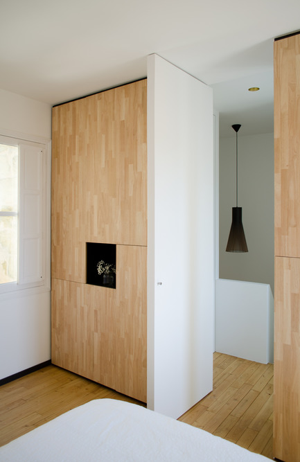 Dossier de presse | 2180-01 - Communiqué de presse | Un grand PETIT nid - Mickaël Martins Afonso & L'atelier miel - Design d’intérieur résidentiel - Chambre - Crédit photo : Mickaël Martins Afonso