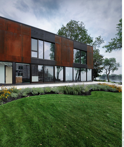 Dossier de presse | 1062-02 - Communiqué de presse | Maison Bord-du-Lac - Henri Cleinge, architecte - Architecture résidentielle - Crédit photo : Marc Cramer