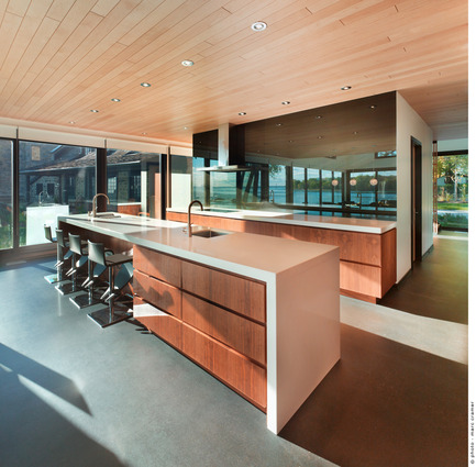 Dossier de presse | 1062-02 - Communiqué de presse | Maison Bord-du-Lac - Henri Cleinge, architecte - Architecture résidentielle - Crédit photo : Marc Cramer