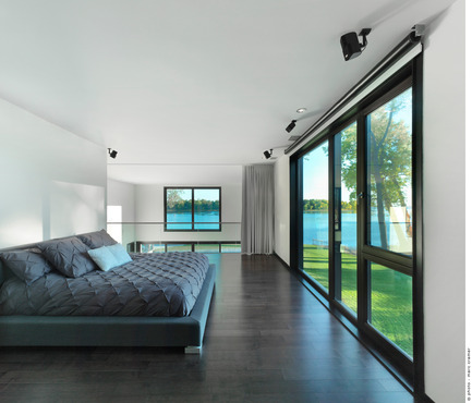 Dossier de presse | 1062-02 - Communiqué de presse | Maison Bord-du-Lac - Henri Cleinge, architecte - Architecture résidentielle - Crédit photo : Marc Cramer