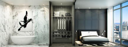 Dossier de presse | 2066-02 - Communiqué de presse | II BY IV DESIGN | The Epitome of Silent Luxury - II BY IV DESIGN - Design urbain - The Residences of 488 University Avenue_Suite - Crédit photo : Norm Li Architectural Graphics