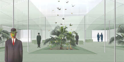 Dossier de presse | 1834-09 - Communiqué de presse | Dubai Design Week Showcases Stand-Out Design From Menasa Region With Return of Popular Abwab Exhibit - Dubai Design Week - Évènement + Exposition - Abwab pavilion concept art by A Hypothetical Office - Crédit photo : Dubai Design Week