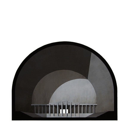 Dossier de presse | 1073-03 - Communiqué de presse | The Form of Form - Fourth Edition of Lisbon Architecture Triennale - Lisbon Architecture Triennale - Évènement + Exposition -  Renato Nicolodi, Angiportus I, acrylic drawing, 2012, Borchtlombeek, Belgium  - Crédit photo :  ©&nbsp;Renato Nicolodi 