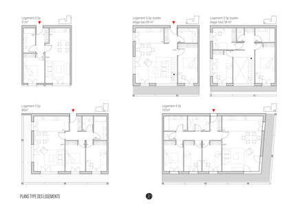 Dossier de presse | 2033-01 - Communiqué de presse | A Bee Road - Janez Nguyen Architectes - Architecture résidentielle - A BEE ROAD : diversité des typologies - Crédit photo : Janez Nguyen Architectes