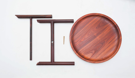 Press kit | 2194-01 - Press release | Design Week Mexico 2016 draws record attendance - Design Week Mexico - Event + Exhibition -  Mesa Ocum, winner of Inédito &nbsp; - Photo credit: ITZ Mayan Wood Furniture