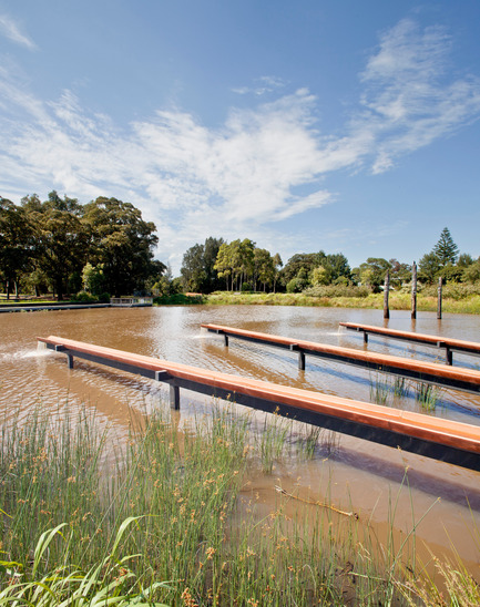 Press kit | 1968-04 - Press release | Winners of the 2016 Architecture MasterPrize Announced (formerly AAP) - Architecture MasterPrize - Competition - Turf Design Studio &amp; Environmental Partnership with Alluvium, Turpin + Crawford Studio, Dragonfly Environmental and Partridge – Sydney Park Water Re-use Project - Photo credit: Simon Wood