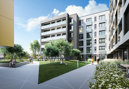 Dossier de presse | 2056-04 - Communiqué de presse | DevMcGill et TMSA dévoilent la conception du tout nouveau projet de condominiums Ateliers Castelnau au coeur du Mile-Ex - DevMcGill - Immobilier - Crédit photo : DevMcGill - TMSA