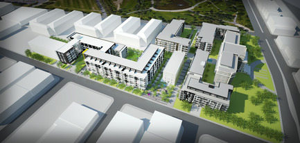 Dossier de presse | 2056-04 - Communiqué de presse | DevMcGill et TMSA dévoilent la conception du tout nouveau projet de condominiums Ateliers Castelnau au coeur du Mile-Ex - DevMcGill - Immobilier - Crédit photo : DevMcGill - TMSA