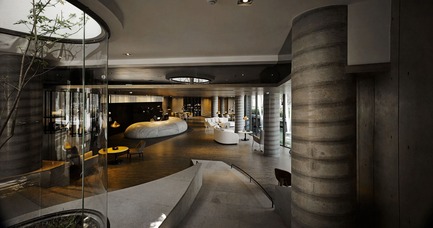 Dossier de presse | 2213-01 - Communiqué de presse | Green Places Community Clubhouse - Chain 10 Urban Space Design - Design d’intérieur commercial - Coffee &amp; Read - Crédit photo : Kuo-Min Lee