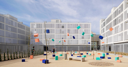 Dossier de presse | 853-03 - Communiqué de presse | Spanish Architecture Takes Over Manhattan - Spanish Biennial of Architecture and Urbanism - Évènement + Exposition -  163 VPO en Vallecas Olalquiaga Arquitectos  - Crédit photo :  Miguel de Guzmán 