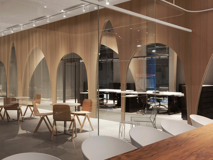 Dossier de presse | 2225-01 - Communiqué de presse | H&M Taiwan office - Courtyard - J.C. Architecture - Design d’intérieur commercial - J.C.Architecture - H&amp;M Taiwan office - Crédit photo : Kevin Wu