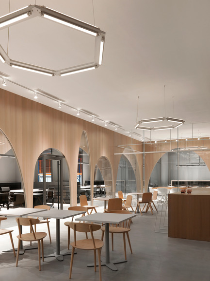 Dossier de presse | 2225-01 - Communiqué de presse | H&M Taiwan office - Courtyard - J.C. Architecture - Design d’intérieur commercial - J.C.Architecture - H&amp;M Taiwan office - Crédit photo : Kevin Wu