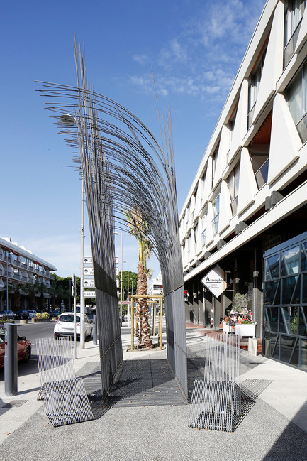 Press kit | 982-09 - Press release | The pavilions du FAV 2013 - La Grande MotteDavid Hamerman Architecte - Association Champ Libre - Festival des Architectures Vives (FAV) - Event + Exhibition - David HAMERMAN - Architecte - Photo credit: Paul Kozlowski 