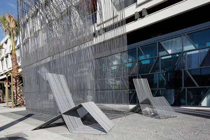 Press kit | 982-09 - Press release | The pavilions du FAV 2013 - La Grande MotteDavid Hamerman Architecte - Association Champ Libre - Festival des Architectures Vives (FAV) - Event + Exhibition - David HAMERMAN - Architecte - Photo credit: Paul Kozlowski 