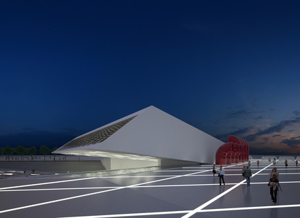 Press kit | 2234-01 - Press release | DMMRC – Dubai Maritime Museum & Research Centre - Studio Niko Kapa - Institutional Architecture - Exterior view - Photo credit: Studio Niko Kapa