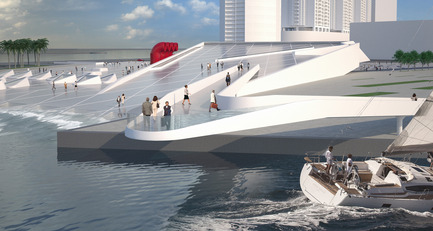 Press kit | 2234-01 - Press release | DMMRC – Dubai Maritime Museum & Research Centre - Studio Niko Kapa - Institutional Architecture - Exterior view - Photo credit: Studio Niko Kapa