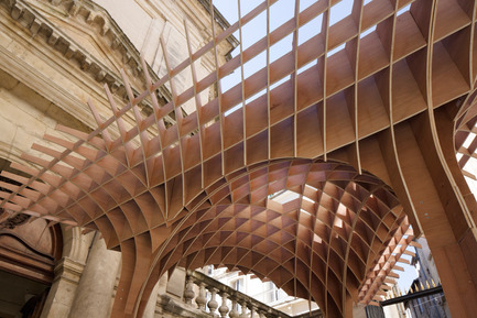 Dossier de presse | 982-10 - Communiqué de presse | Les pavillons du FAV 2013 - MontpellierRobin Juzon Architecte - Association Champ Libre - Festival des Architectures Vives (FAV) - Évènement + Exposition - Robin JUZON - Architecte - Crédit photo : Paul Kozlowski 