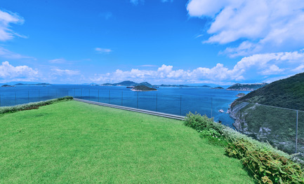 Press kit | 2233-01 - Press release | The Ribbon House - FAK3 - Residential Interior Design - Sea garden - Photo credit: FAK3