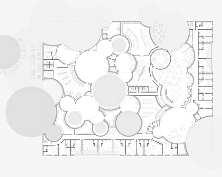 Dossier de presse | 2255-01 - Communiqué de presse | Liepāja Thermal Bath receives 2016 AAP American Architecture Prize - Steven Christensen Architecture - Architecture institutionnelle - Plan, Ground Floor - Crédit photo : Steven Christensen Architecture