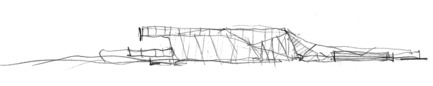Dossier de presse | 2206-01 - Communiqué de presse | "Stade de soccer de Montréal" Awarded at AAP American Architecture Prize 2016 - Saucier + Perrotte Architectes/HCMA - Architecture institutionnelle - Sketch - Crédit photo : Saucier + Perrotte architectes/Hcma