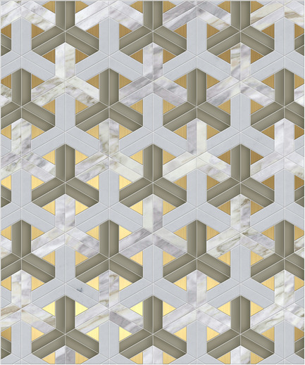 Press kit | 1650-01 - Press release | Launch of the Odyssée Collection by Mosaïque Surface - Mosaïque Surface - Residential Interior Design - Athenée&nbsp;/ Odyssée Collection&nbsp; - Photo credit: Mosaïque Surface&nbsp;