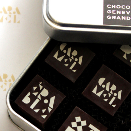 Dossier de presse | 728-12 - Communiqué de presse | Offrez du design en cadeau! - HAUT+FORT, Le marché design des Fêtes - Produit - Chocolats Geneviève Grandbois - Crédit photo : Chocolats Geneviève Grandbois