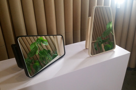 Press kit | 1607-04 - Press release | Toronto Design Offsite Festival Releases 2017 Festival Programming - Toronto Design Offsite Festival - Event + Exhibition - Compact Living - Facet Mirror by Char Kennedy - TO DO 17 - Photo credit: Char Kennedy<br>