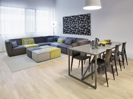 Dossier de presse | 1081-01 - Communiqué de presse | La Fabrique 125 inaugure la nouvelle vocation résidentielle du quartier Chabanel - Humà design + architecture - Immobilier - Unité type - Crédit photo : Pascale Robert