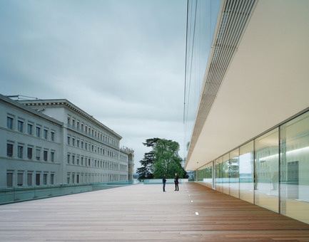 Dossier de presse | 2237-01 - Communiqué de presse | World Trade Organization - wittfoht architekten - Architecture institutionnelle - dialogue between old and new - Crédit photo : brigida gonzález<br>