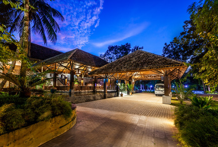 Dossier de presse | 2249-01 - Communiqué de presse | Dusai Resort & Spa - VITTI Sthapati Brindo Ltd. - Architecture résidentielle - Entrance and Reception - Crédit photo : Hasan Saifuddin Chandan