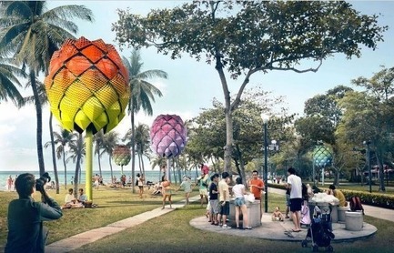 Press kit | 661-35 - Press release | World Architecture Festival 2016 – Day One Winners of International Architectural Awards Announced - World Architecture Festival (WAF) - Institutional Architecture -  <br><br>  - Photo credit: Experimental - Future Projects:&nbsp;Spark Architects, Beach Hut, Singapore