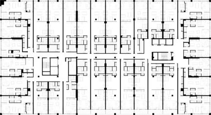 Dossier de presse | 1081-01 - Communiqué de presse | La Fabrique 125 inaugure la nouvelle vocation résidentielle du quartier Chabanel - Humà design + architecture - Immobilier - Une trame, un étage