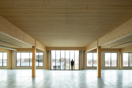 Dossier de presse | 2207-01 - Communiqué de presse | Minneapolis Claims The First Modern Mass Timber Office Building in the U.S. - MGA | MICHAEL GREEN ARCHITECTURE - Architecture commerciale - Crédit photo : Ema Peter