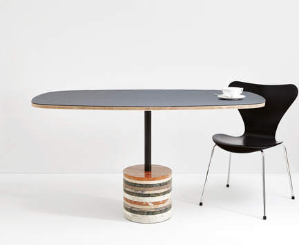Dossier de presse | 2335-01 - Communiqué de presse | Beauparlant Announces Launch Of Their Stone Base Table - Beauparlant - Produit - Design by Philippe Beauparlant - Crédit photo : Valerie Wilcox