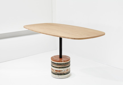 Dossier de presse | 2335-01 - Communiqué de presse | Beauparlant Announces Launch Of Their Stone Base Table - Beauparlant - Produit - Design by Philippe Beauparlant - Crédit photo : Valerie Wilcox