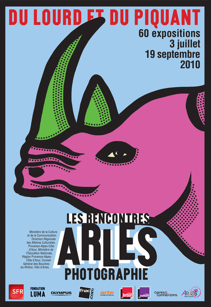 Press kit | 748-08 - Press release | UQAM Centre de Design Program for 2013 – 2014 - Centre de design de l'UQAM - Event + Exhibition - GROS PLANL’ART DE L’AFFICHE DE MICHEL BOUVETAffiche Arles 2010