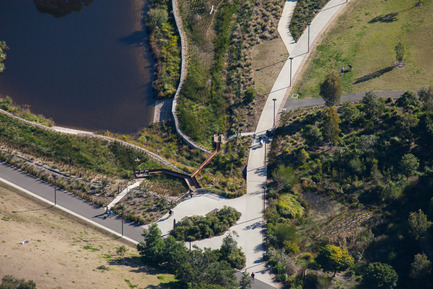 Press kit | 2210-01 - Press release | Sydney Park Water Re-Use Project - Turf Design Studio & Environmental Partnership - Landscape Architecture - Photo credit: Ethan Rohloff Photography
