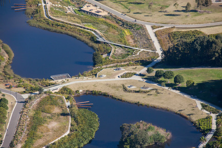 Press kit | 2210-01 - Press release | Sydney Park Water Re-Use Project - Turf Design Studio & Environmental Partnership - Landscape Architecture - Photo credit: Ethan Rohloff Photography
