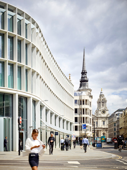 Dossier de presse | 2337-01 - Communiqué de presse | One New Ludgate - Fletcher Priest Architects - Architecture commerciale - Processional route to St Paul's Cathedral - Crédit photo :  Timothy Soar 