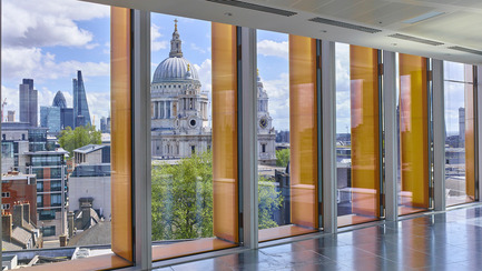 Dossier de presse | 2337-01 - Communiqué de presse | One New Ludgate - Fletcher Priest Architects - Architecture commerciale - View of St Paul's Cathedral - Crédit photo : Timothy Soar