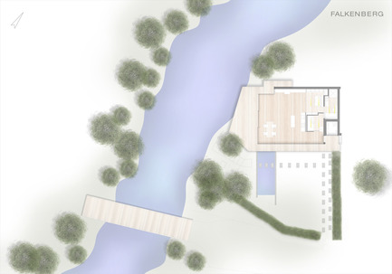 Dossier de presse | 2231-01 - Communiqué de presse | House Rheder - Falkenberg Innenarchitektur - Design d’intérieur résidentiel - Plan of House Rheder - Crédit photo : Falkenberg innenarchitektur