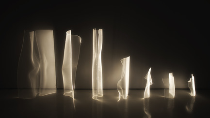 Press kit | 1176-15 - Press release | Top 2017 Design Trends Forecasted by IDS17 - Interior Design Show (IDS) - Event + Exhibition -  Award winning Gweilo light manipulates the dynami movement of luminosity itself<br>  - Photo credit: PARTISANS